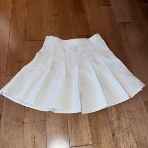 Soft white skirt
